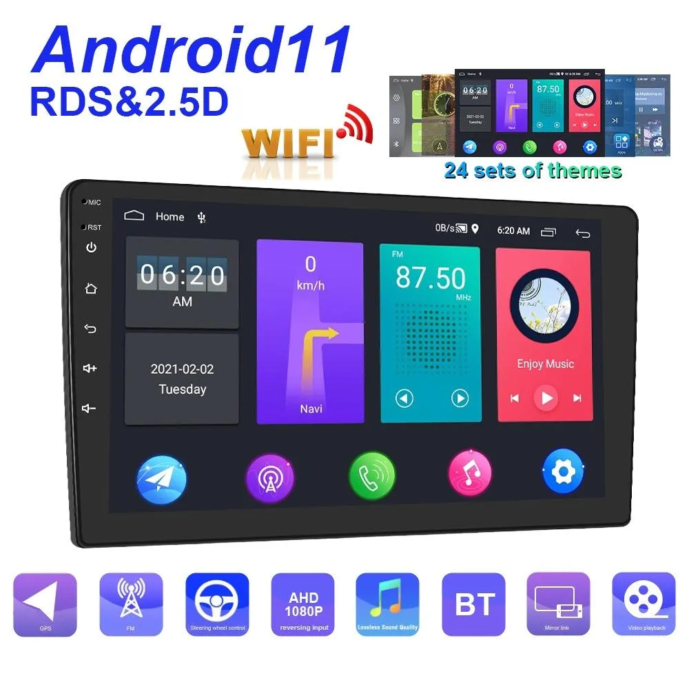 10 Inch Android Wifi Car Navigation Reversing Video Player - 2   32G