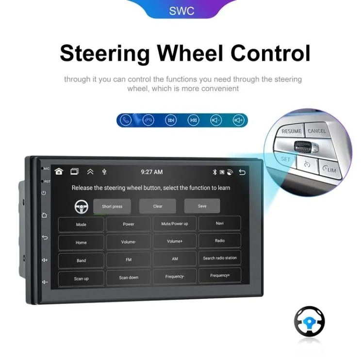 10.1 Inch Android 13.0 Carplay Navigation Monitor
