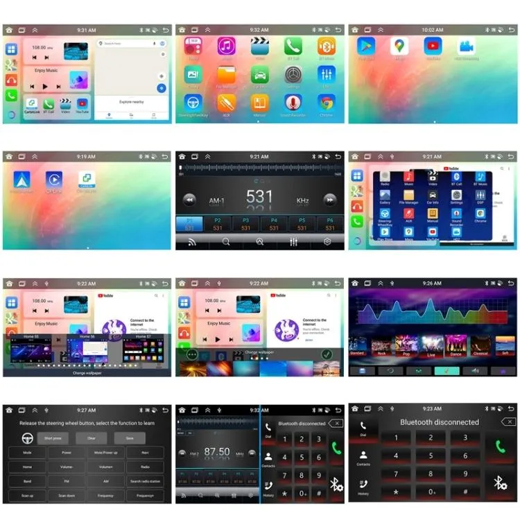 10.1 Inch Android 13.0 Carplay Navigation Monitor
