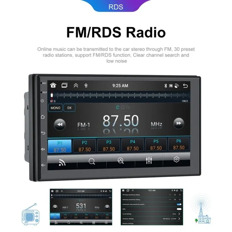 10.1 Inch Android 13.0 Carplay Navigation Monitor