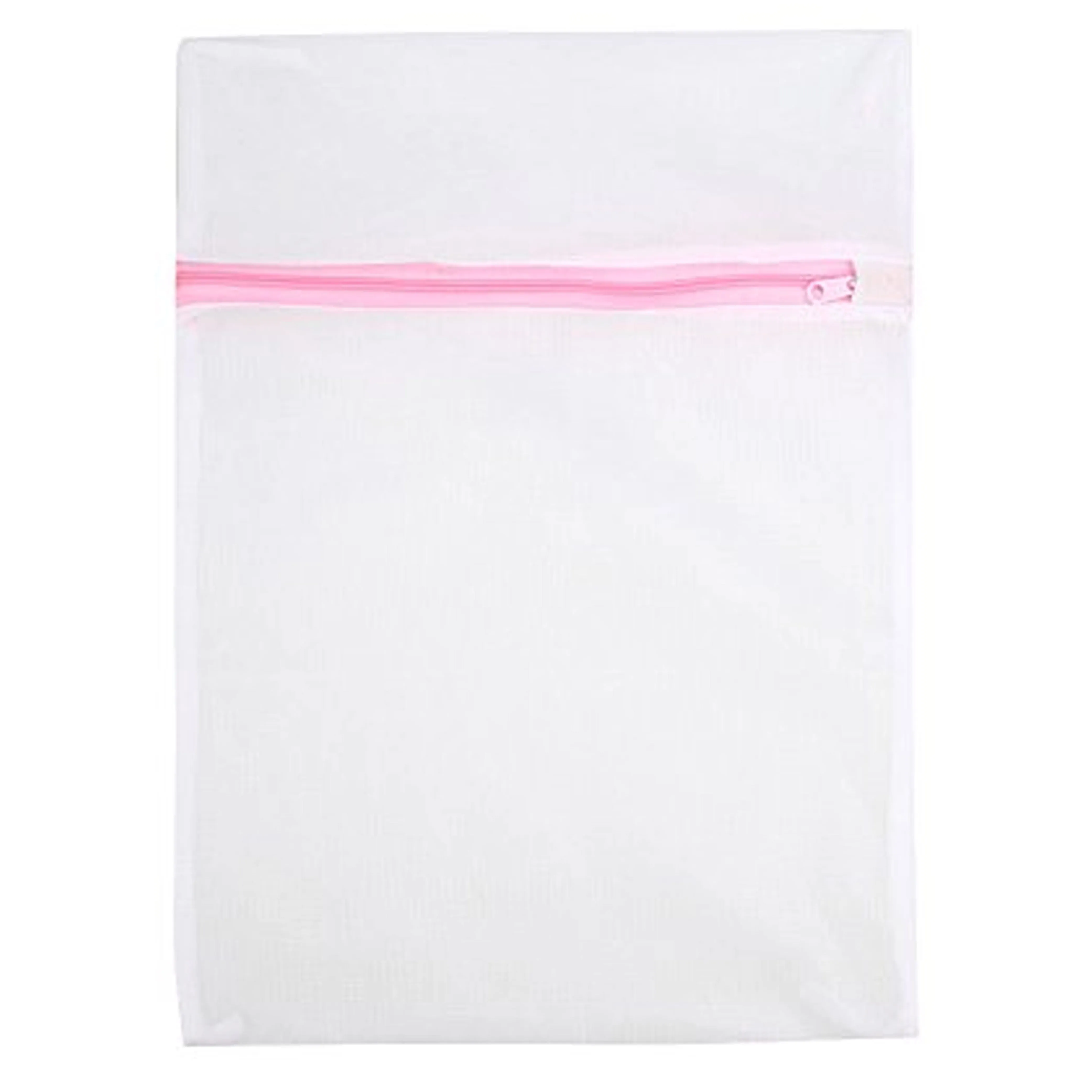 4 X Durable Mesh Laundry Bags Wash Delicates Zippered 11"x15" Lingerie Socks Bra
