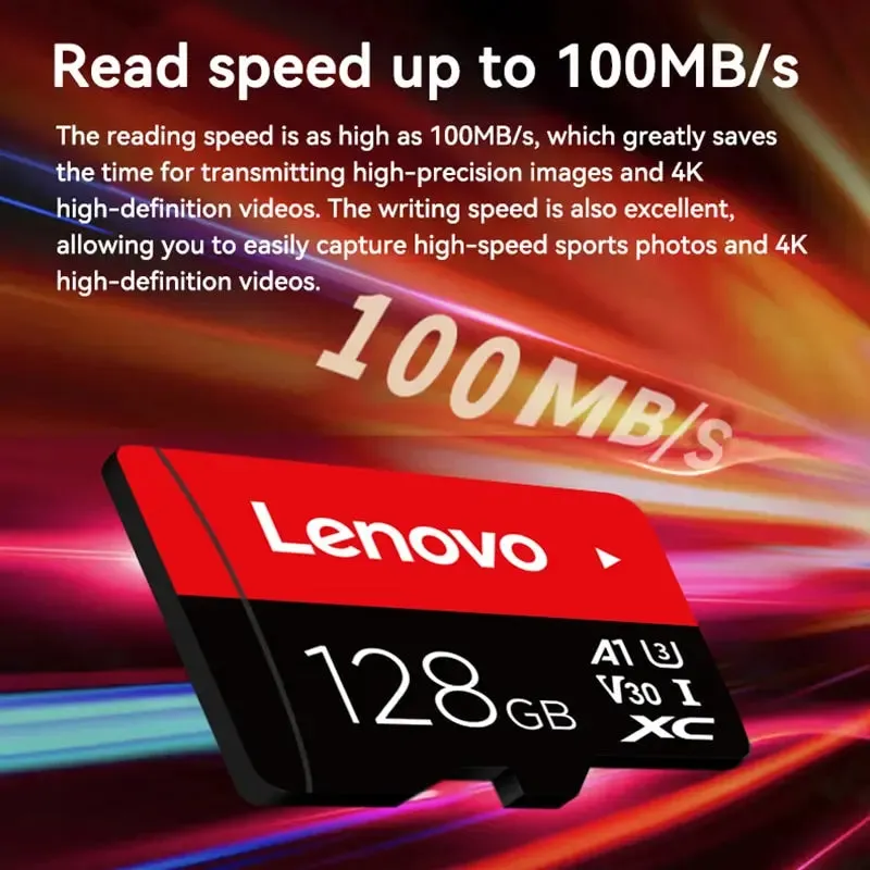 512gb 32gb U3 V30 4k Full Hd Micro Tf Mini Sd Card for Phone/computer