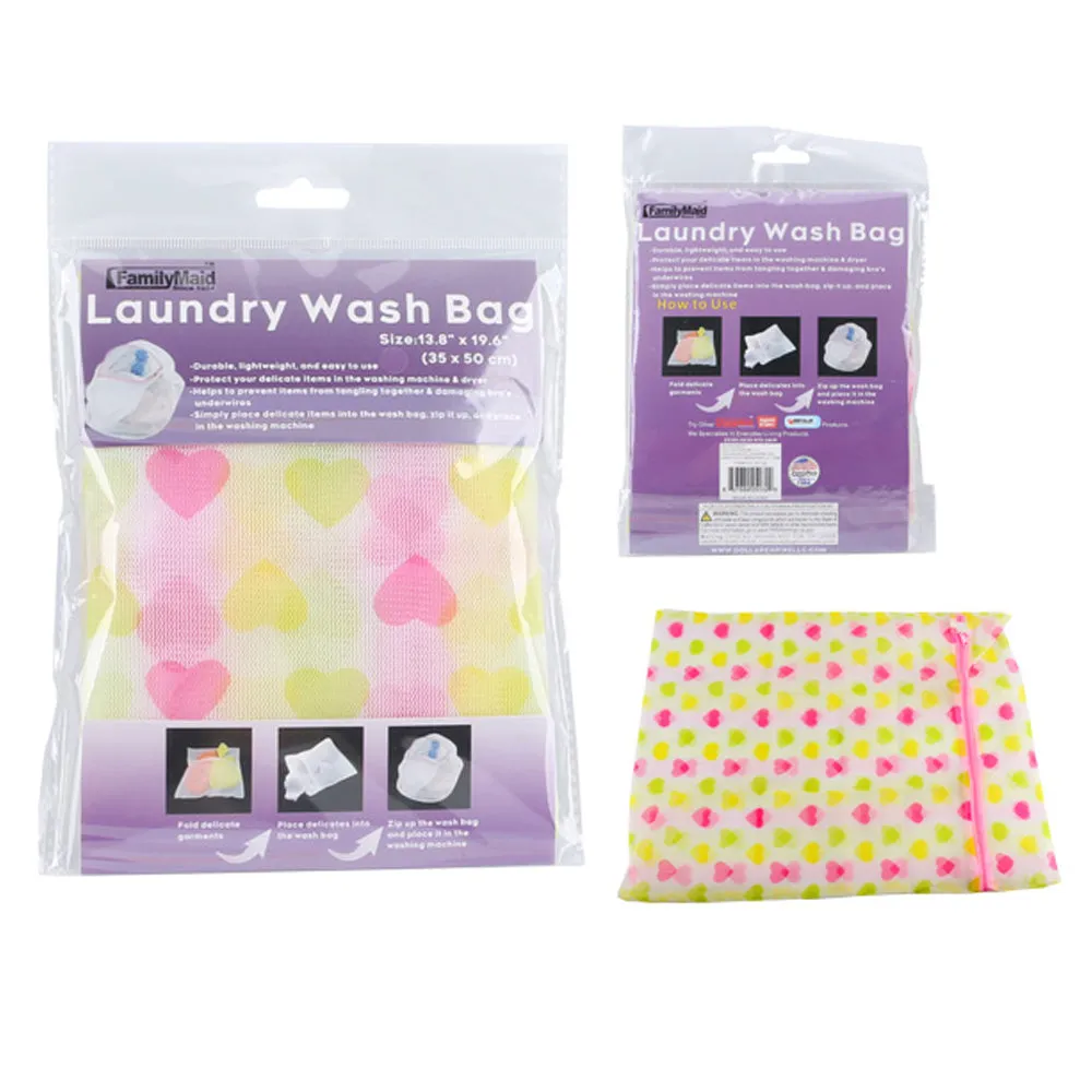6 Pc Laundry Wash Bags Mesh Delicate Intimate Lingerie Panty Socks Protection