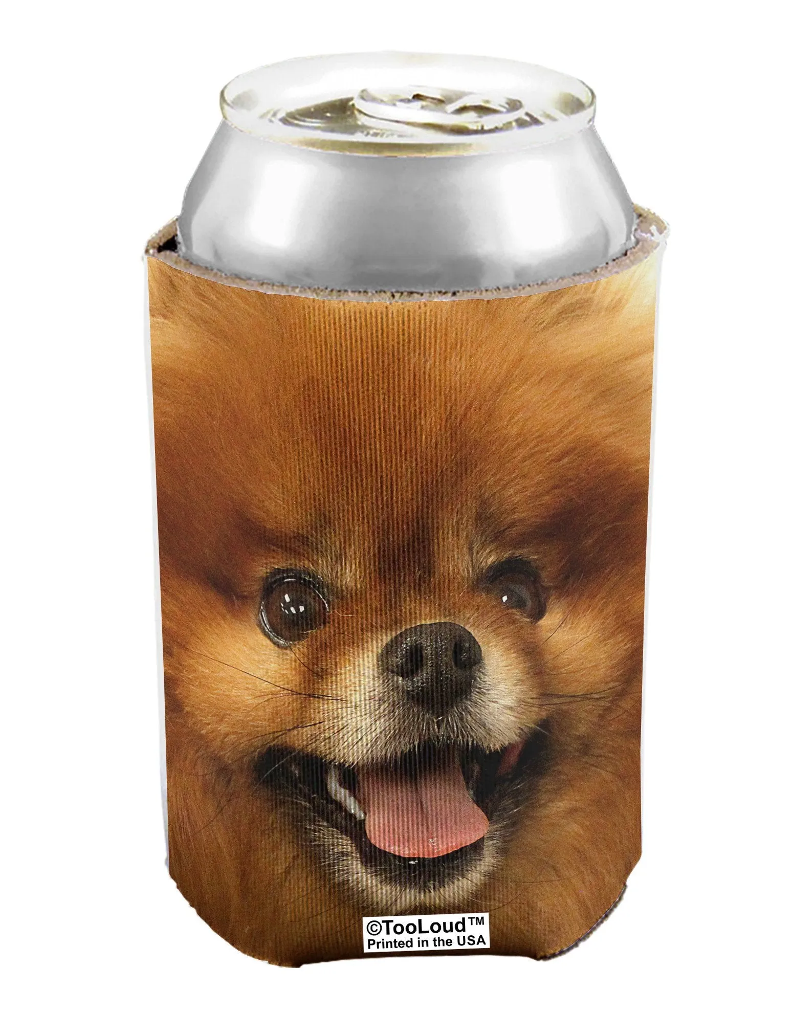 Adorable Pomeranian 2 Can / Bottle Insulator Coolers All Over Print