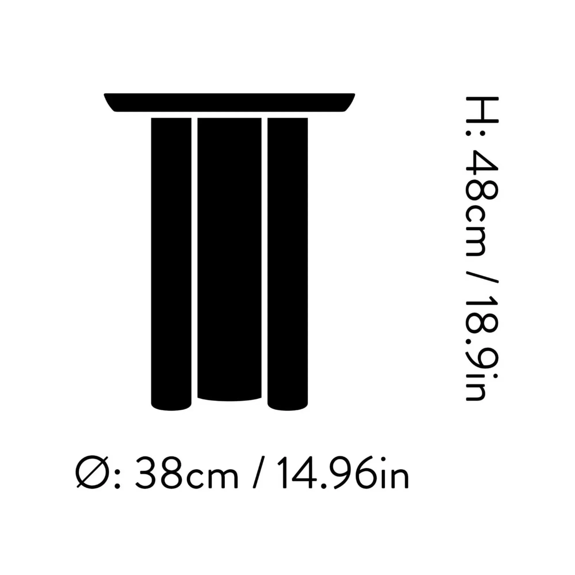 &Tradition Tung Side Table JA3