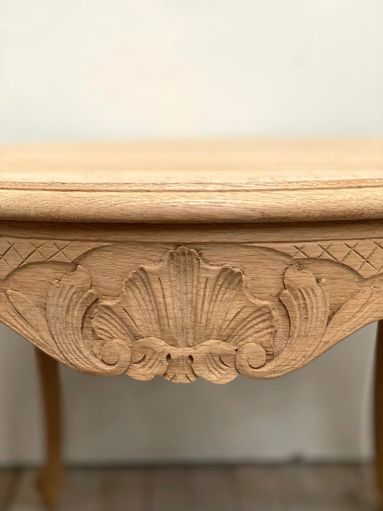 Antique French Louis XV Round Coffee Table