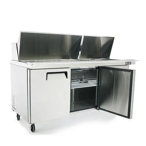 Atosa MSF8308 72" Three Door Mega Top Sandwich Prep Unit