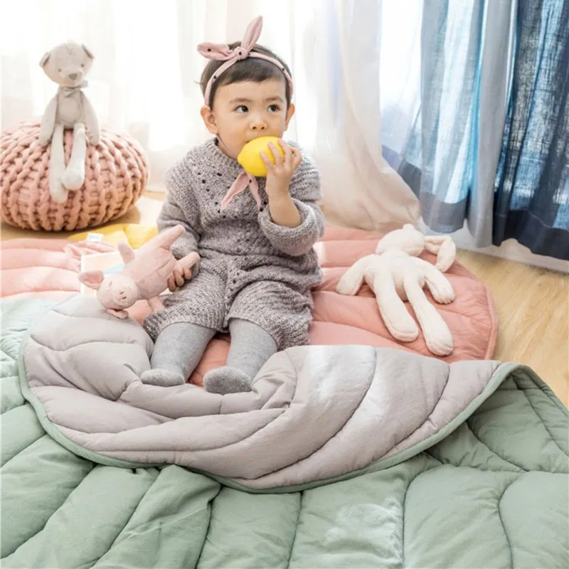 Baby Cotton Leaf Crawling Mat