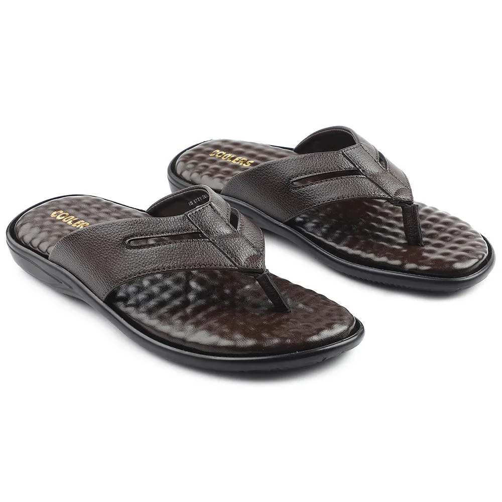 Coolers Brown Casual Slipper For Men HML-2E By Liberty