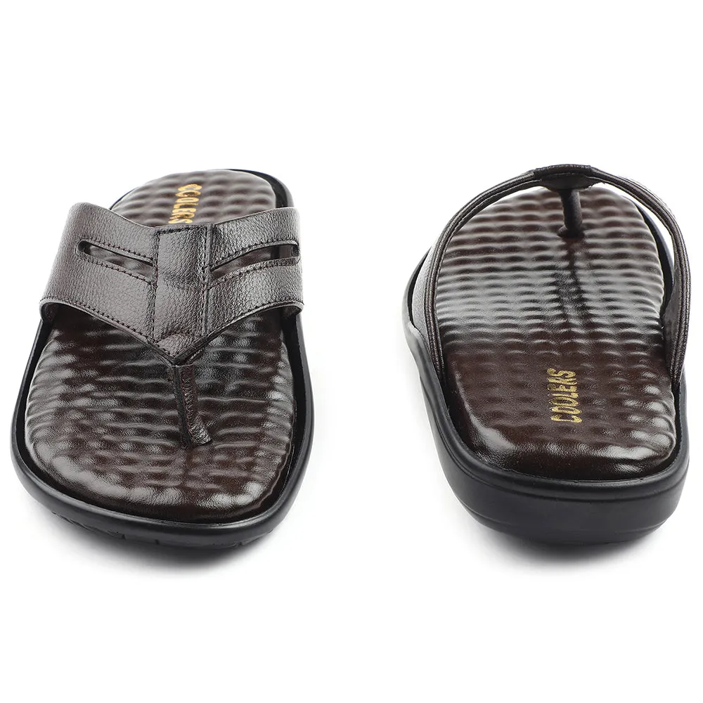 Coolers Brown Casual Slipper For Men HML-2E By Liberty