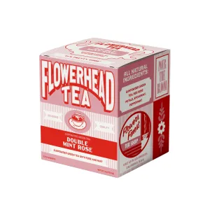 Double Mint Rose Tea Bags