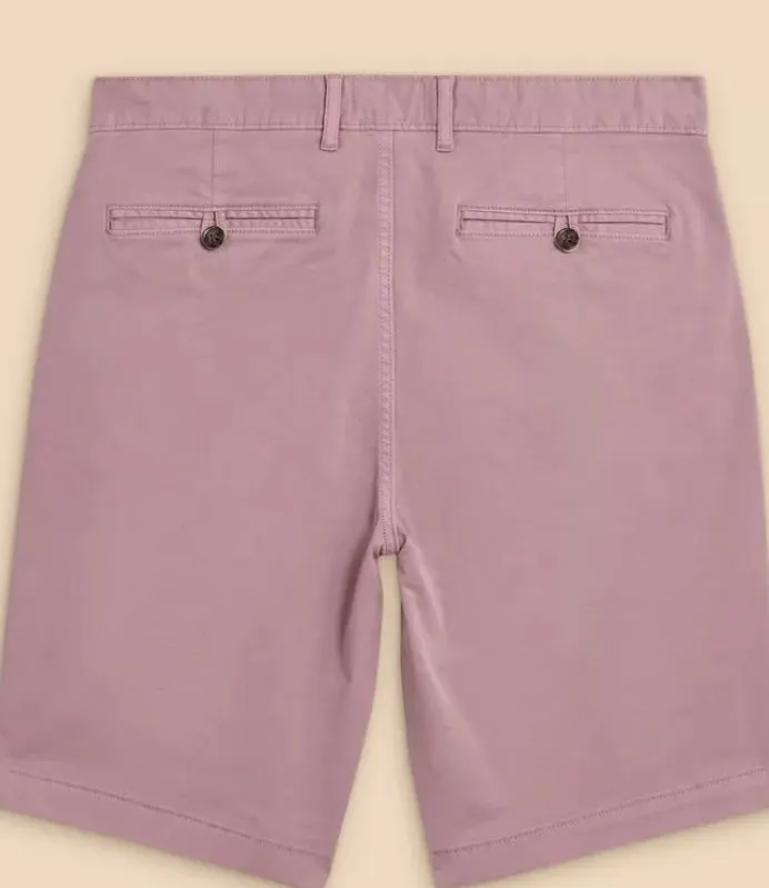 DUSTY PINK SUTTON ORGANIC CHINO SHORT