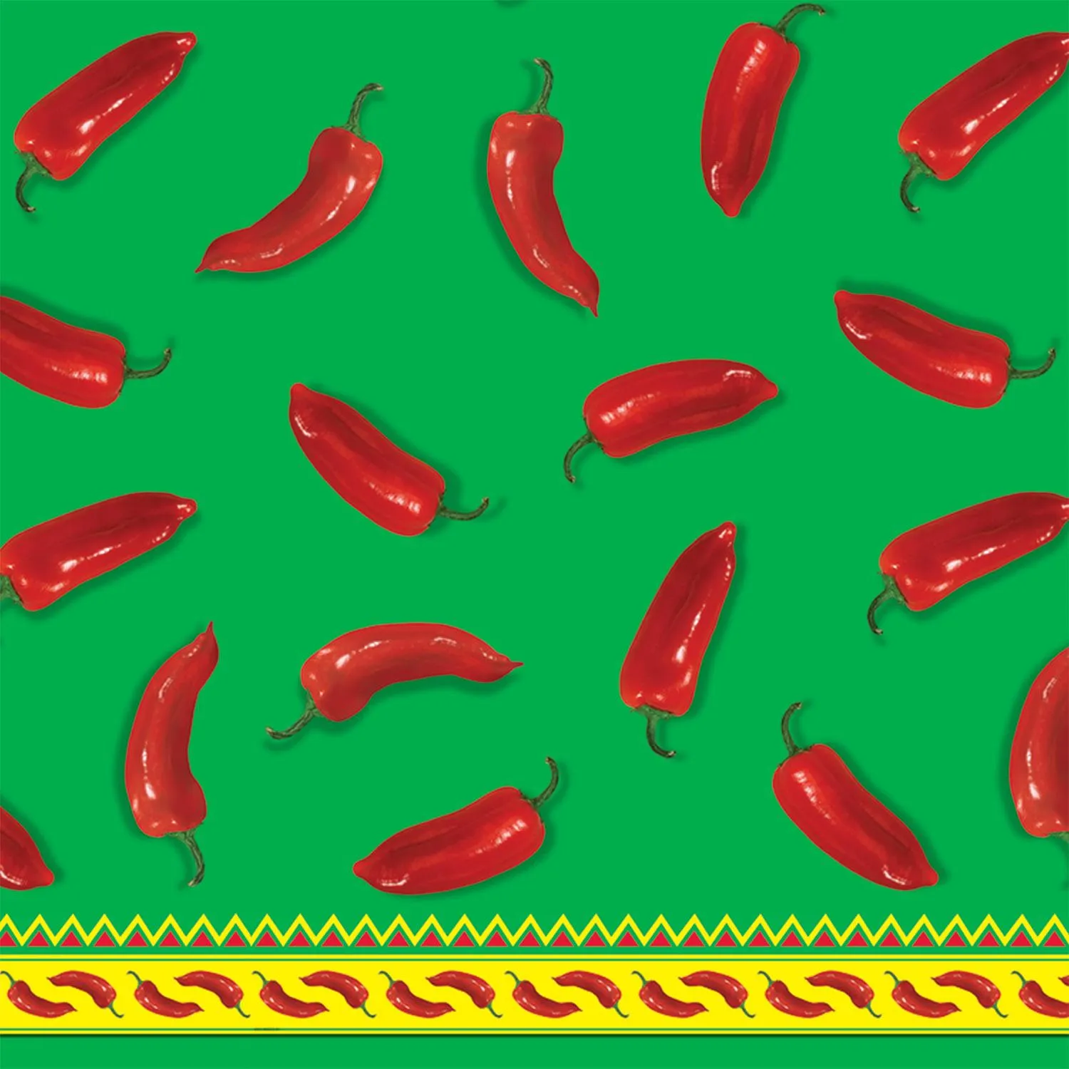 Fiesta Chili Pepper Tablecover
