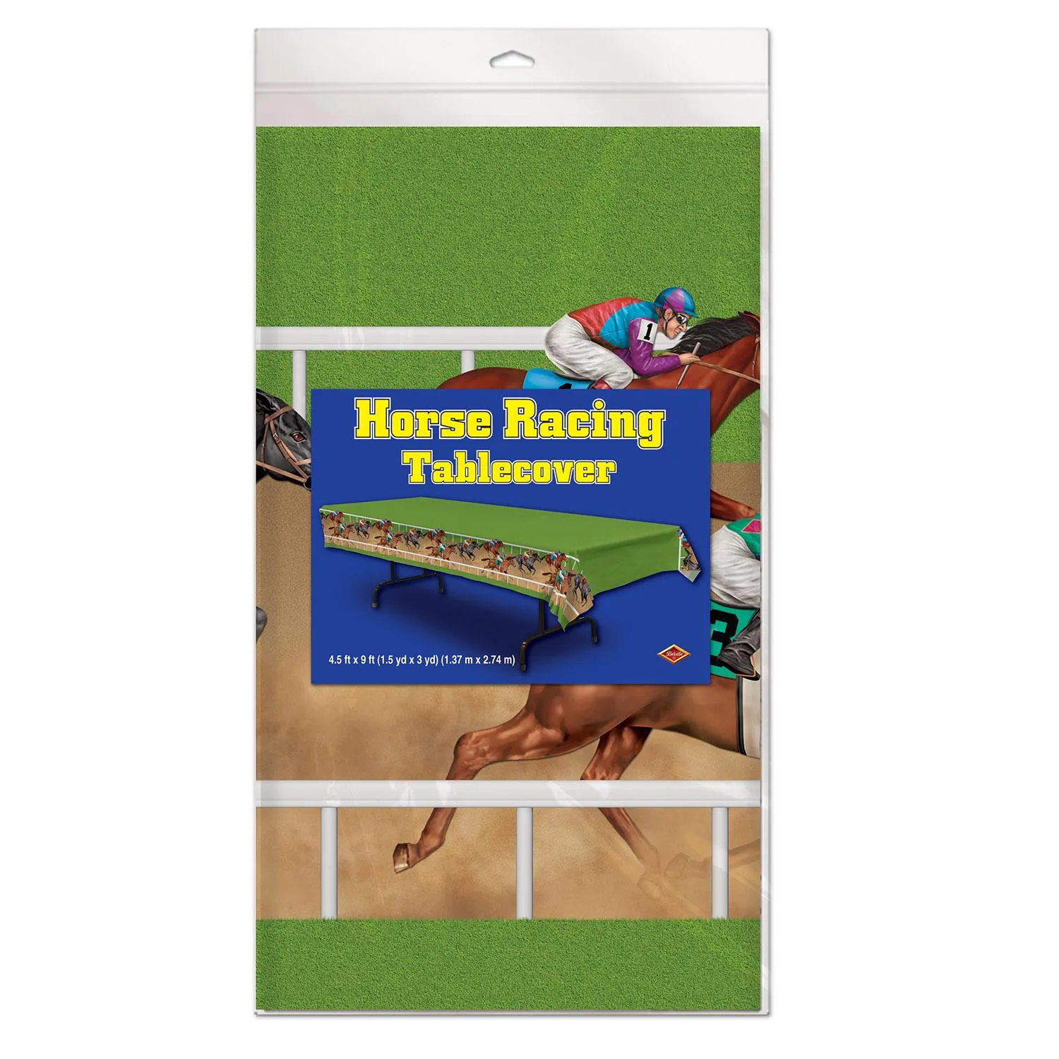 Horse Racing Party Tablecover