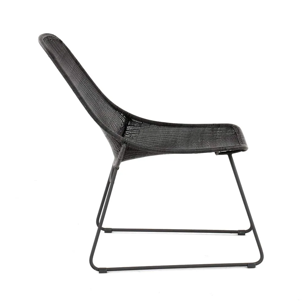 Joe Outdoor Wicker Relaxing Chair (Coal)
