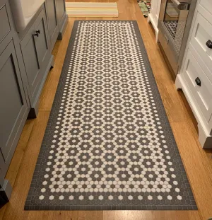 Mosaic Tile Vinyl Floorcloth