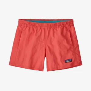 PATAGONIA GIRLS BAGGIES SHORTS - CORAL