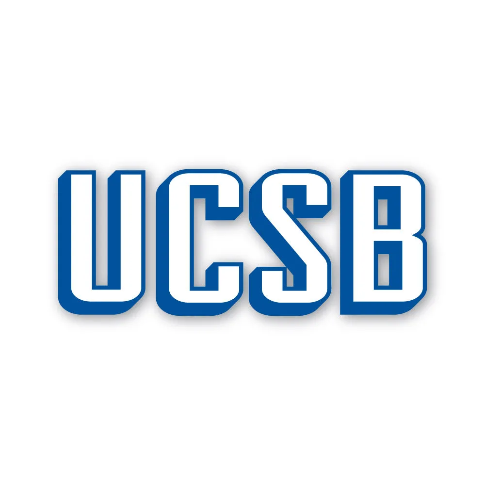 UCSB Two-Color 6.5" Sticker [Discontinued]