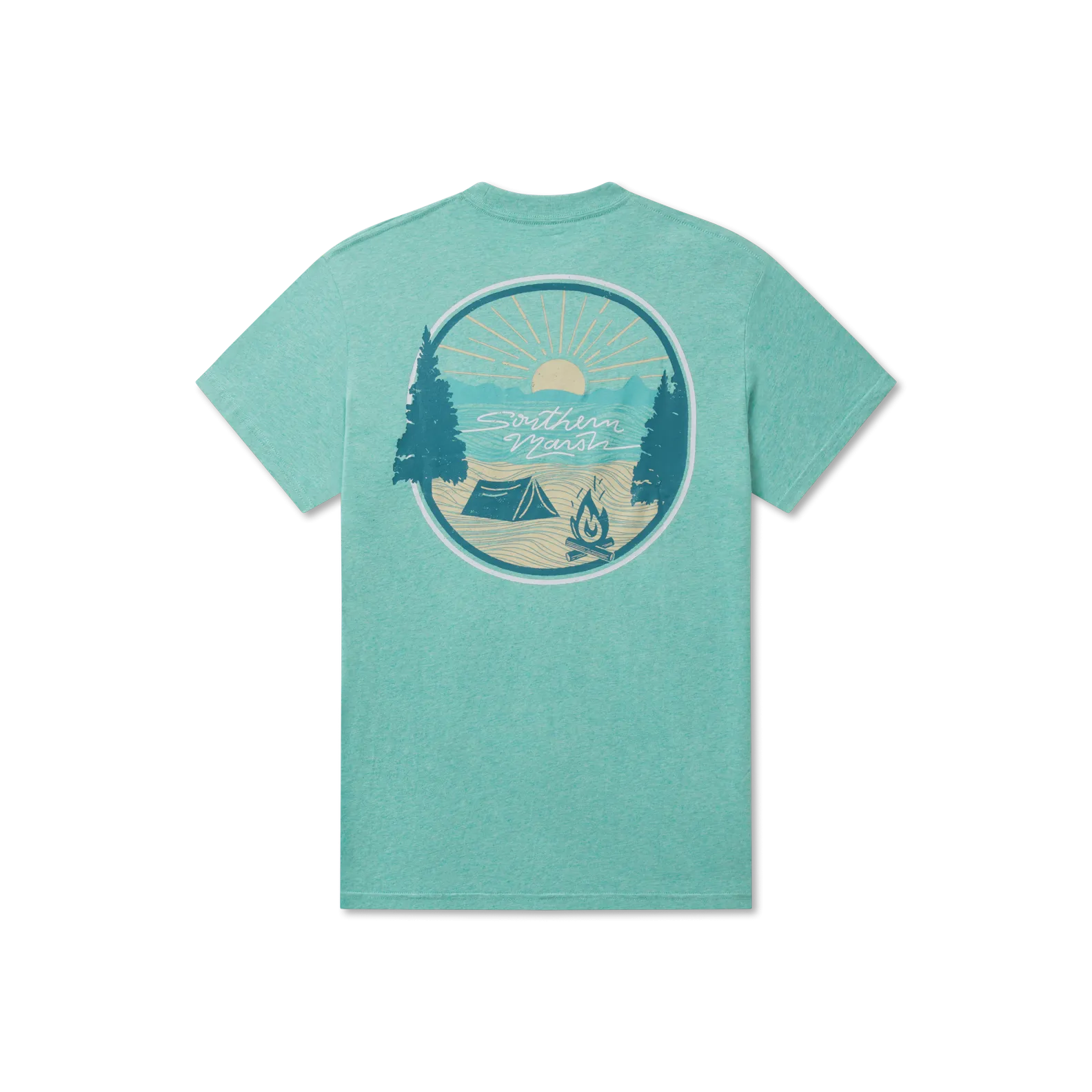 Youth Summer Camp Sunsets Tee